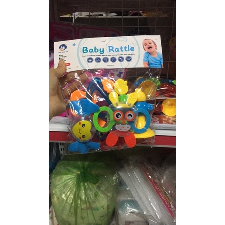 Bộ đồ chơi xúc xắc lục lạc cho bé