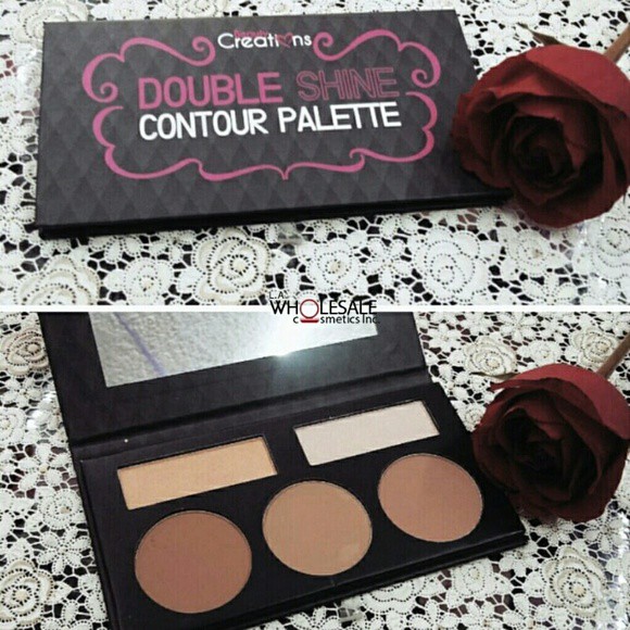 Phấn Tạo Khối và Highlight Beauty Creations Double Shine And Contour Palette | BigBuy360 - bigbuy360.vn