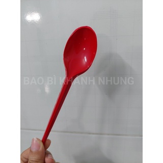 100 MUỖNG NHỰA (TRẮNG - ĐỎ - ĐEN)