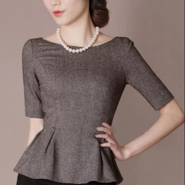 Tổng Hợp Áo Peplum Công Sở Đẹp Giá Rẻ, Bán Chạy Tháng 8/2023 - Beecost