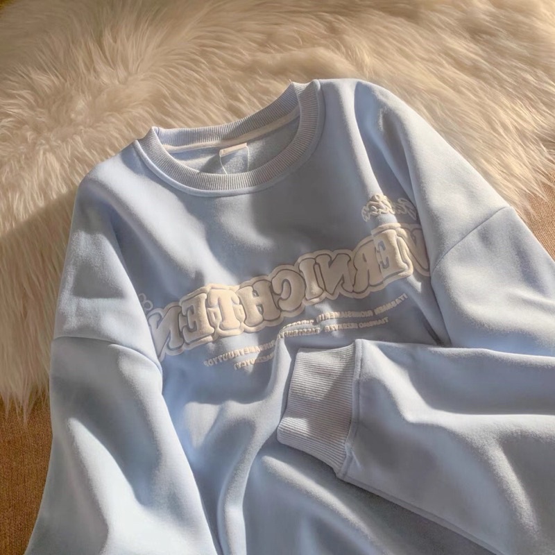 🌈 ÁO SWEATER NỈ BÔNG 3 MÀU SIU XINH