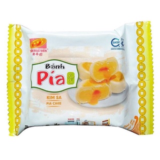 Bánh Pía Tân Huê Viên Kim Sa Gói 1 Bánh 40G - Đủ Vị