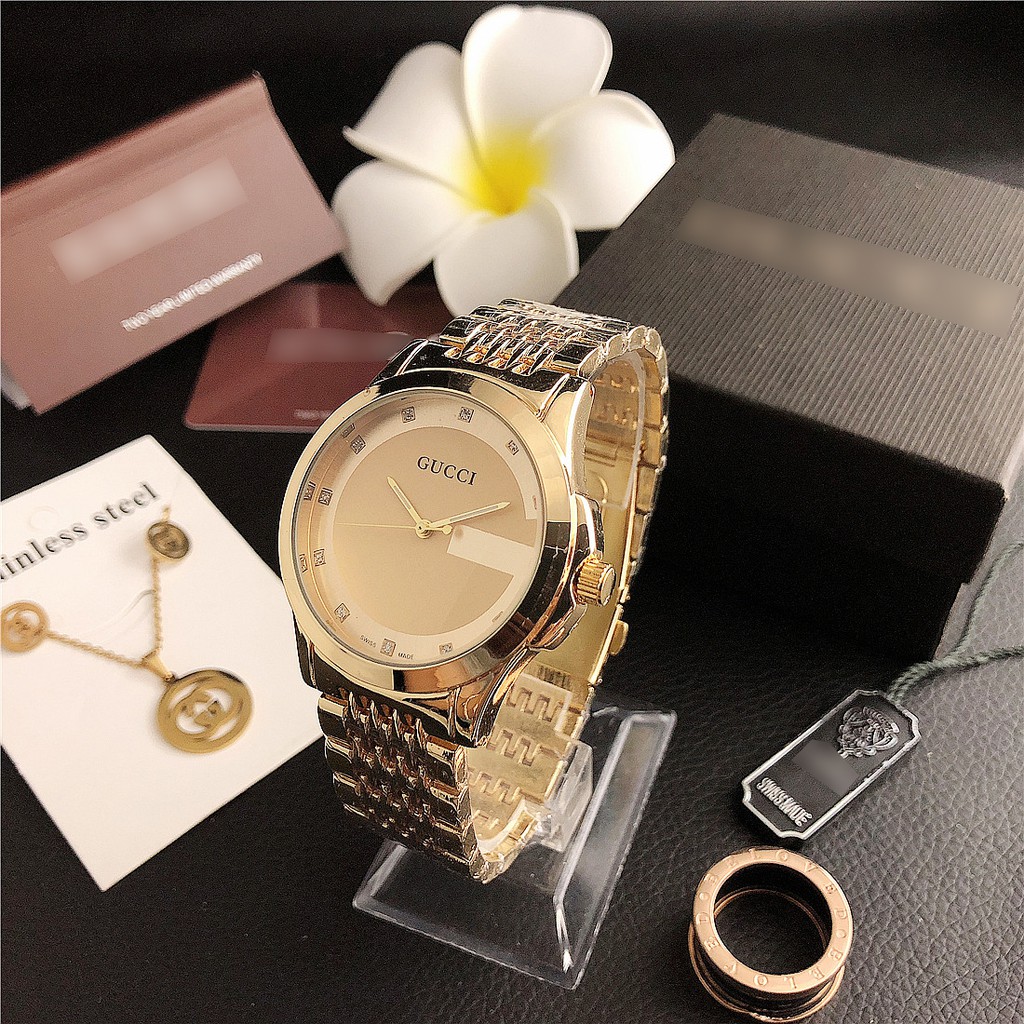 đồng hồ nam men watch đồng hồ cơ cao cấp chính hãng chống nước đôi nữ dây đồng hồ kim loại kim cương vàng thạch an