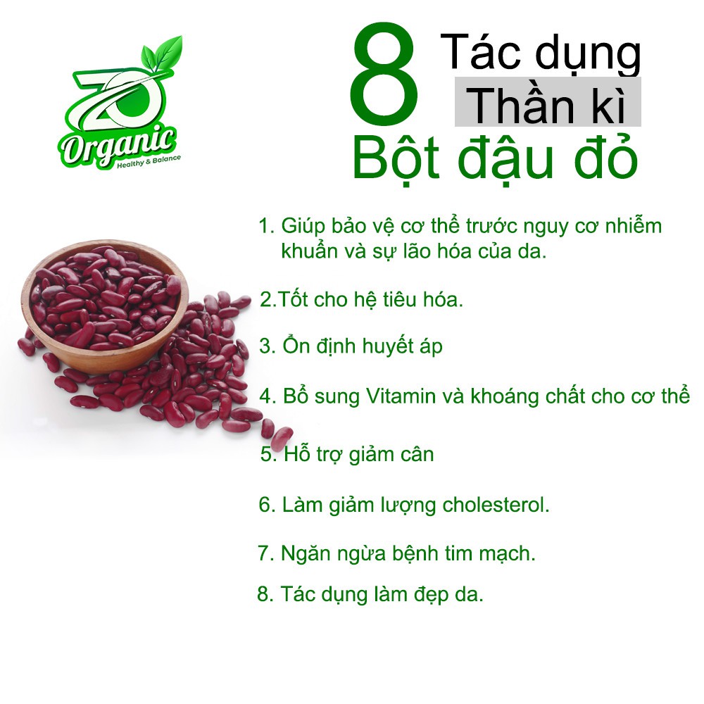 Bột ngũ cốc giảm cân thảo dược tự nhiên - Thành phần gạo lứt huyết rồng Điện Biên, đậu đỏ, táo, bưởi