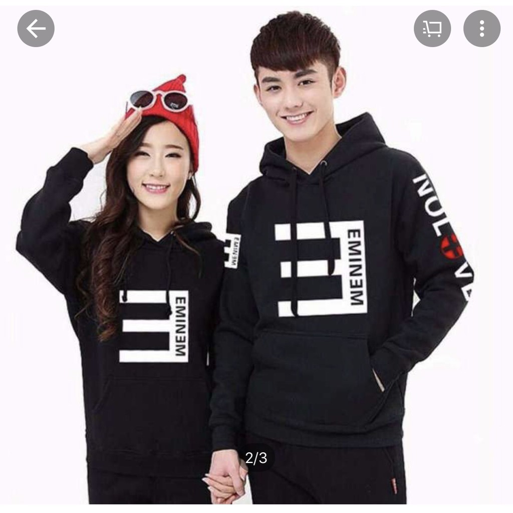 Áo khoác hoodie nam nữ Unisex chất thun nỉ bông mềm mịn in chữ EIMEN