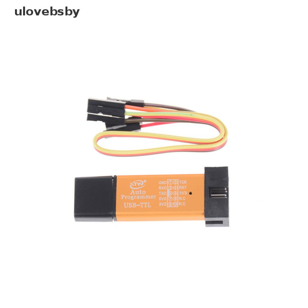 [ulovebsby] STC microcontroller automatically download line USB to TTL without manual cold start programmer [ulovebsby]