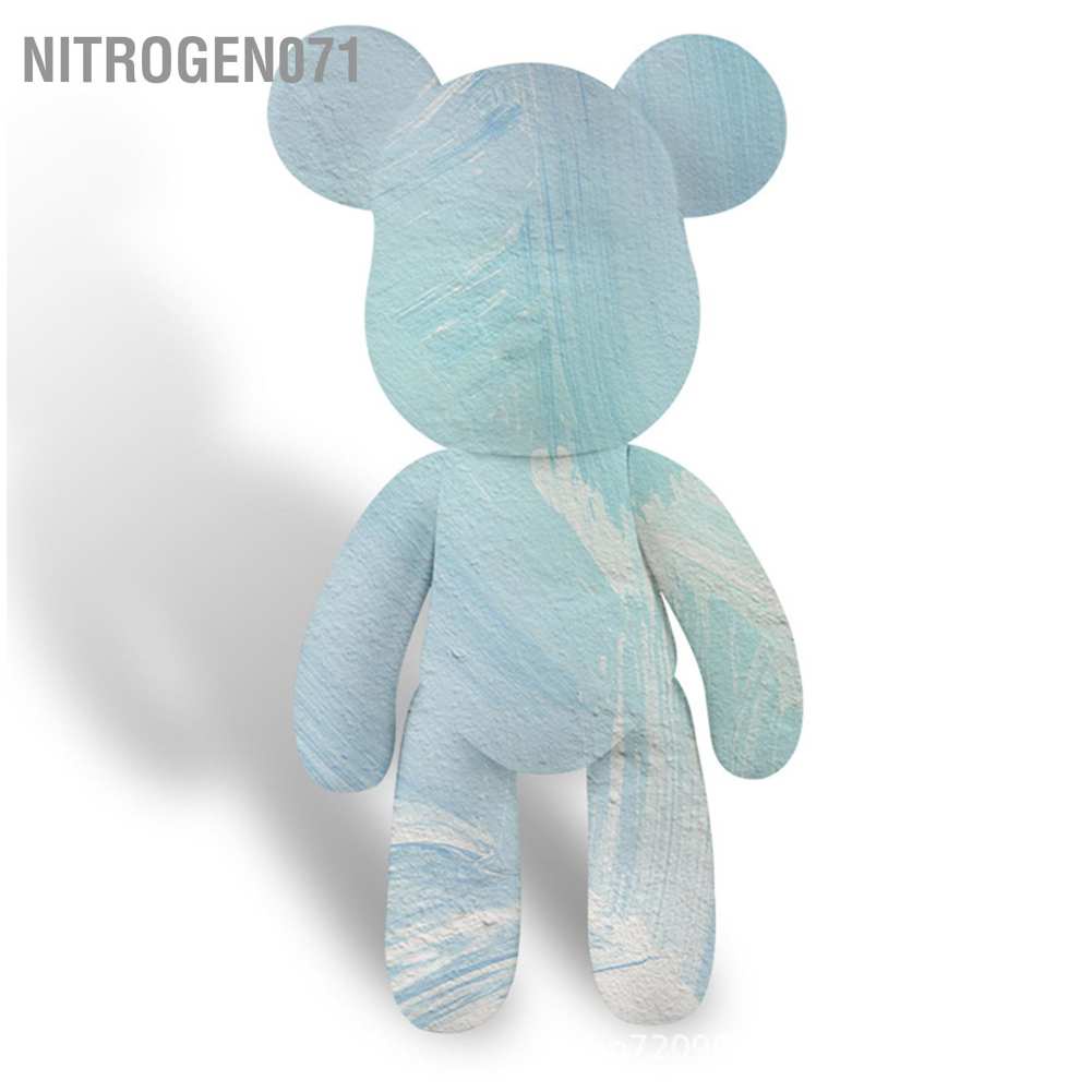 DIY Bearbrick Bộ Dụng Cụ Vẽ Tranh Thủ Công Hình Gấu KAWSNitrogen071