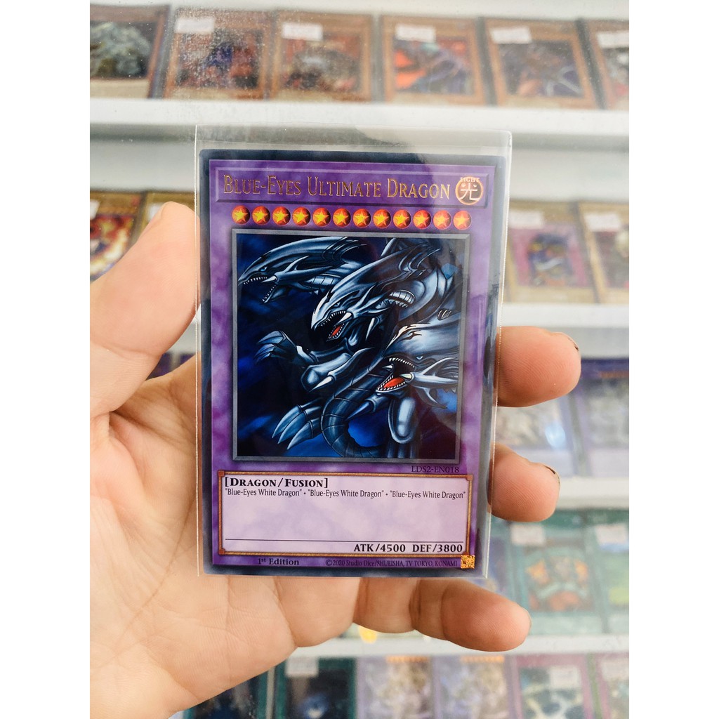 Thẻ Bài YugiOh! Mã LDS2-EN018 - Blue-Eyes Ultimate Dragon - Ultra Rare - 1st Edition