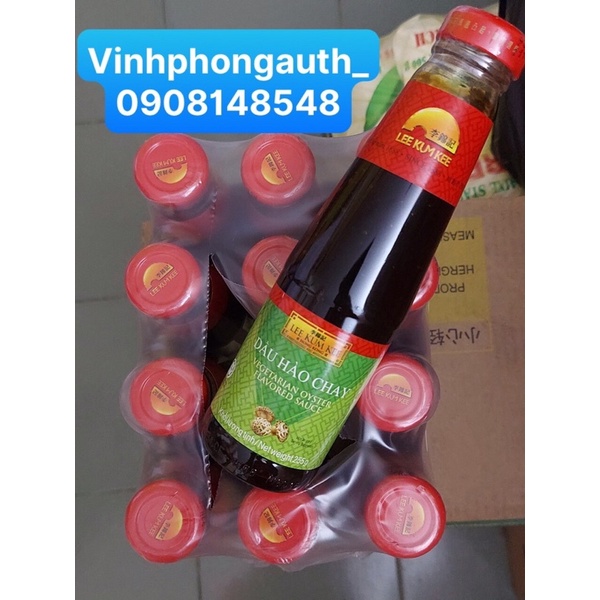 DẦU HÀO CHAY LEE KUM KEE 255G - VEGETARIAN OYSTER FLAVOURED SAUCE