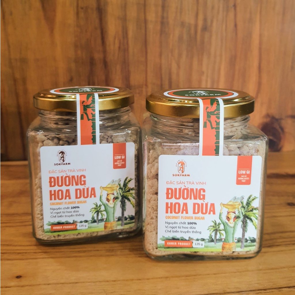 Đường Hoa Dừa Sokfarm 135g / 250g