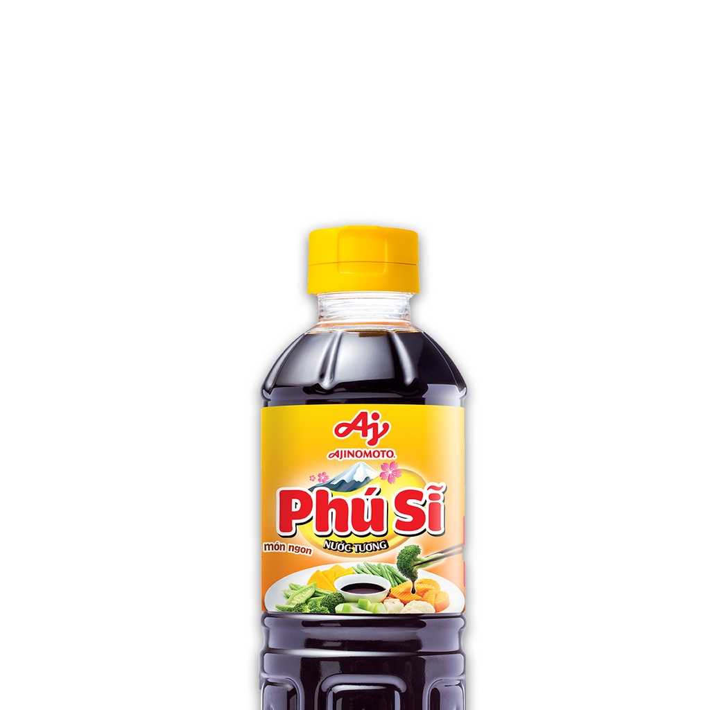 Combo 3 chai nước tương Phú Sĩ Ajinomoto (500ml/ chai)