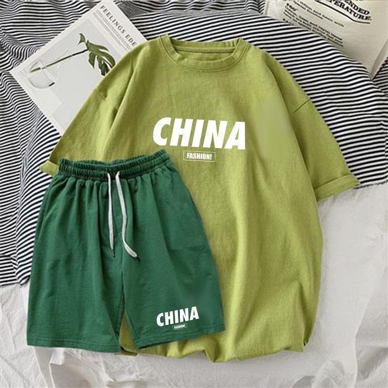 Bộ Đồ Thể Thao Ngắn Tay Thời Trang Mùa Hè Dành Cho Nam