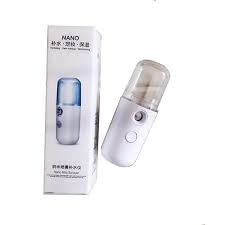 COMBO Máy Xông Hơi Mặt  phun sương NaNo Mini Cầm Tay Hỗ Trợ Dưỡng Da Cấp Nước Tối Đa sạc pin - Loại tốt