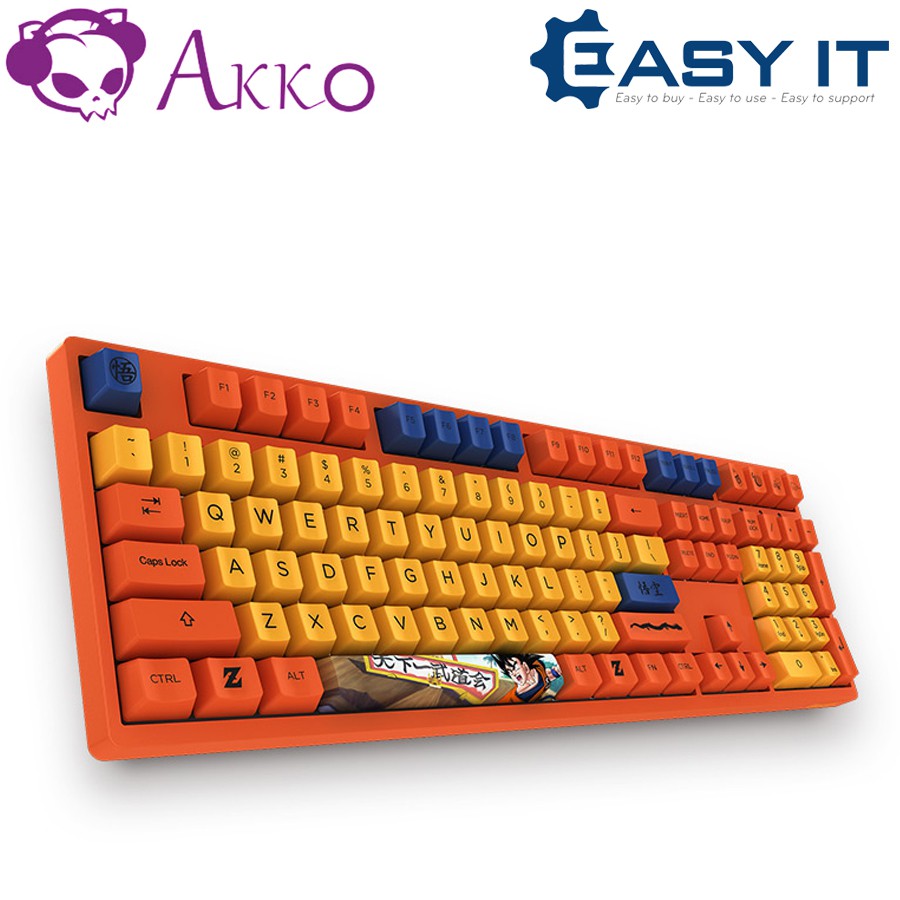 Bàn phím cơ Akko 3108 Dragon Ball Z - Goku Edition