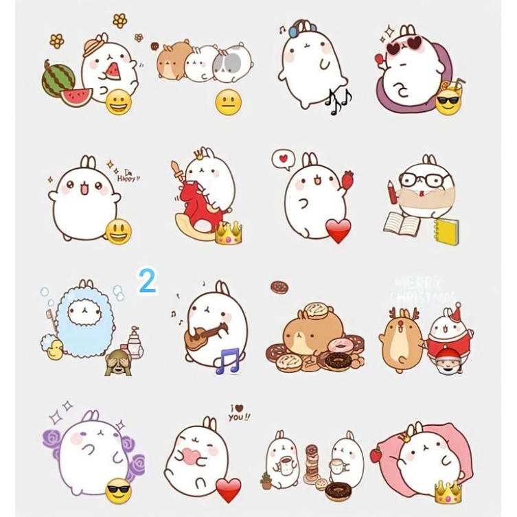 Sticker Molang
