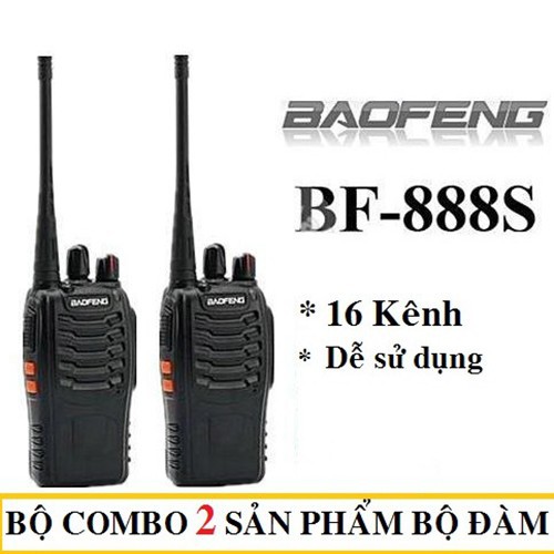 Bộ đàm Baofeng 888s ( bắt sóng xa 4km)