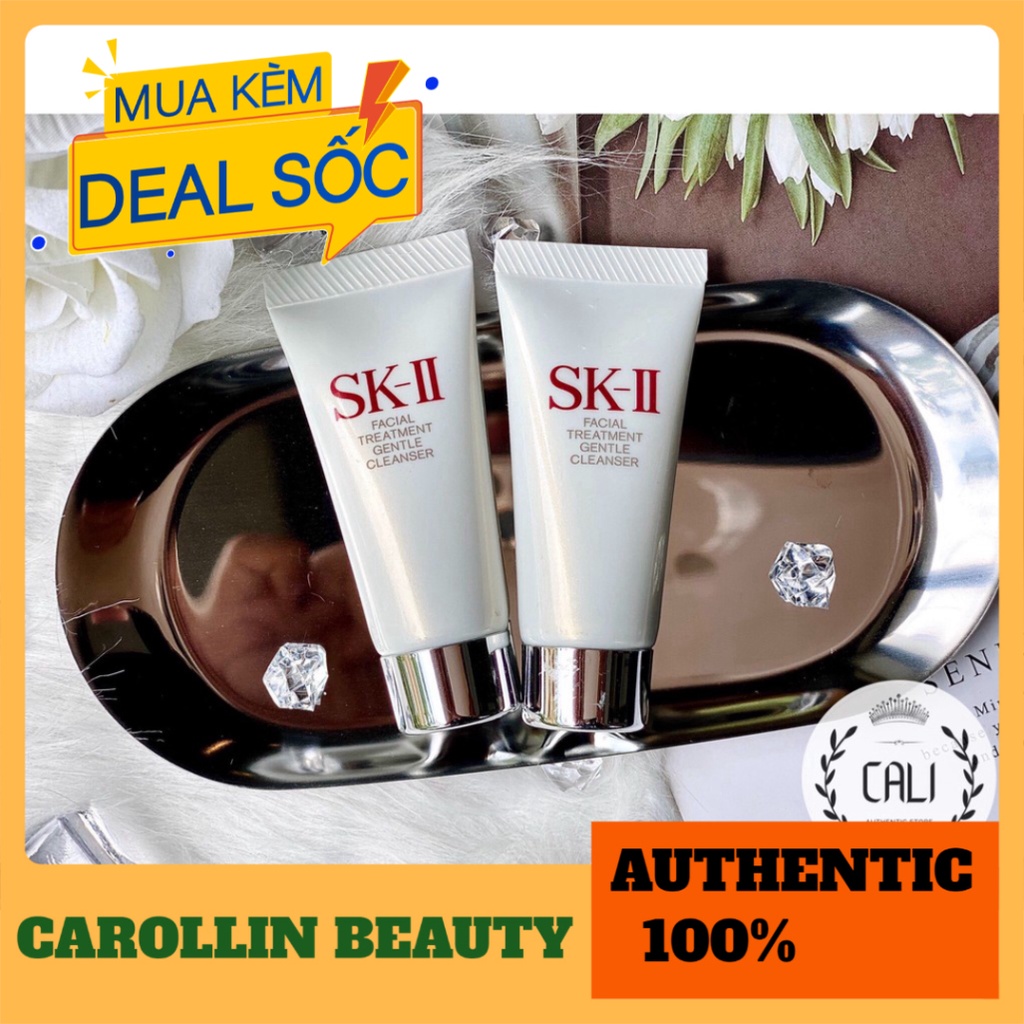 Sữa rửa mặt 💖 FREESHIP 💋 Sữa rửa mặt SKII 30ml chính hãng [ Minisize ] CAROLLIN BEAUTY | BigBuy360 - bigbuy360.vn