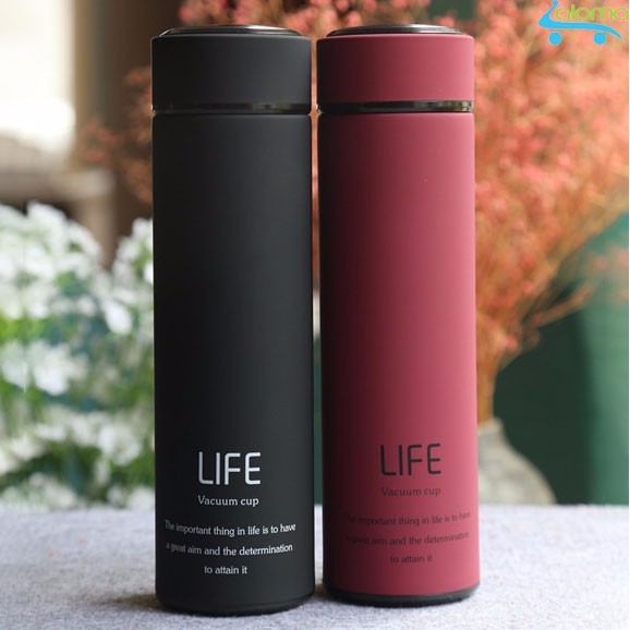 HÀNG MỚI Combo 2 Bình giữ nhiệt Flask Vacuum LIFE inox 500ml NEW 2019