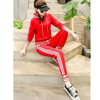 Đồ Bộ Thể Thao Nữ Thu Đông K9 Cao Cấp Nỉ Da Cá Loại 1 Giá Rẻ