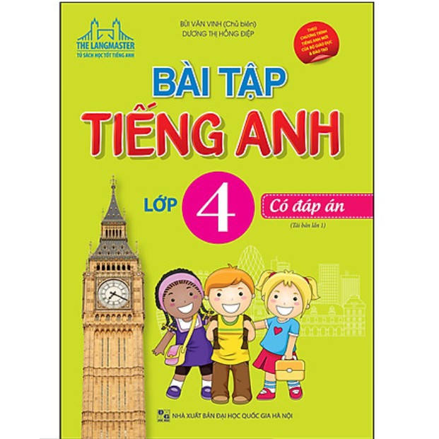 Sách - Bài tập tiếng anh lớp 4