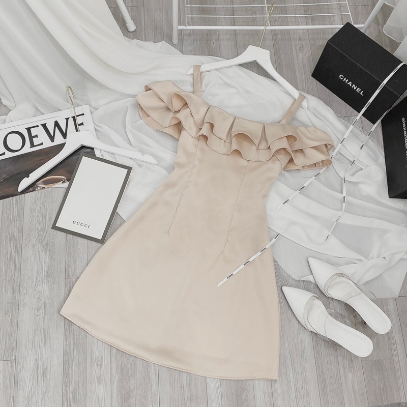 [Ảnh thật/Video]ĐẦM DẠO PHỐ LALALY NHẸ NHÀNG NỮ TÍNH ĐẦM DỰ TIỆC QUYẾN RŨ