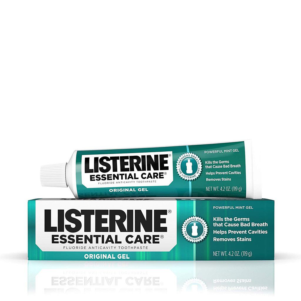 Kem đánh răng Listerine Essential Care Toothpaste 119g NƯỚC SÚC MIỆNG LISTERINE ULTRACLEAN COOL MINT 250ml