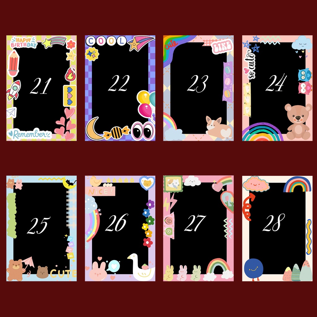 In ảnh polaroid theo yêu cầu combo 4 hình Yumi Case