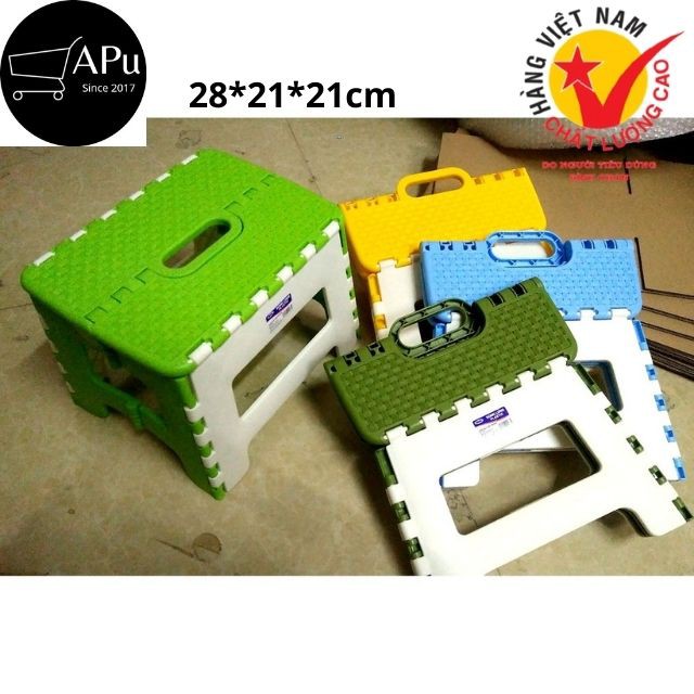 Ghế Nhựa Xếp Song Long Loại Trung Xuất Khẩu