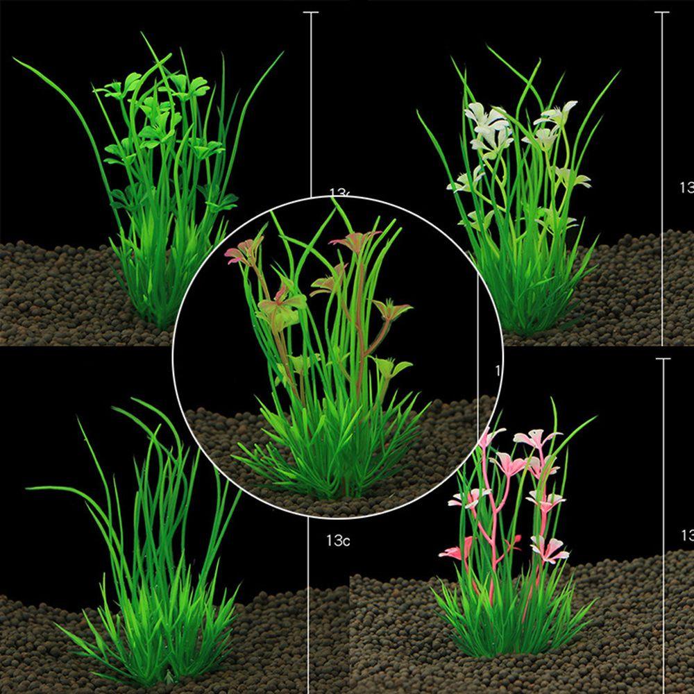 Mới Cây Giả Trang Trí Bể Cá