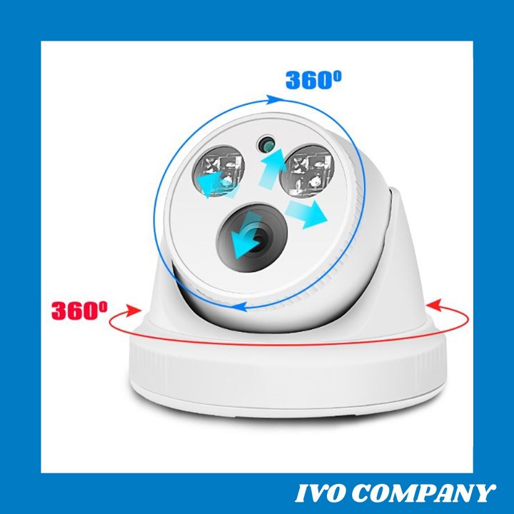 Camera IP 5MP Dome H265 Có Micro Lắp Đặt Trong Nhà