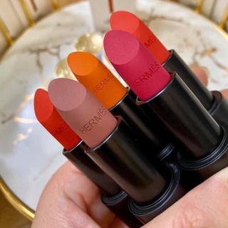 SALE [Hermes] Son Hermès Rouge Matte và Satin Lipstick mẫu HOT 2021, Bống cosmestics