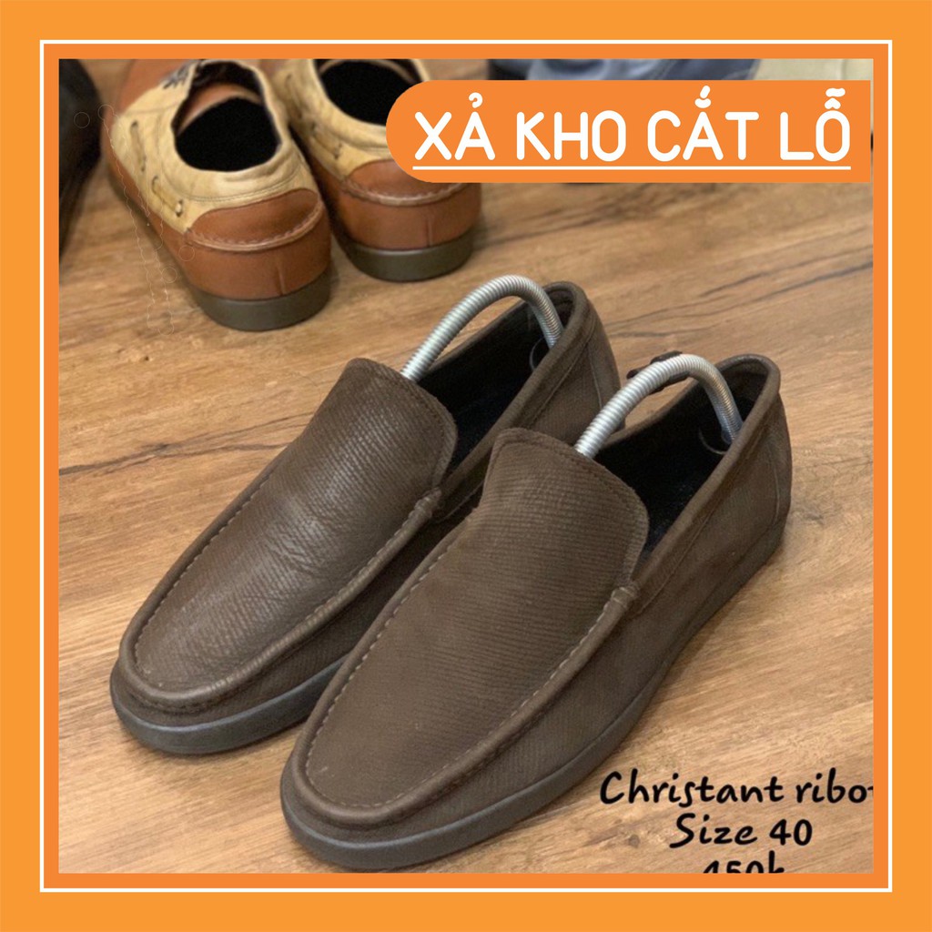 [Giày 2hand] [Size 40] Giày lười Hiệu Christant Ribot Size 40