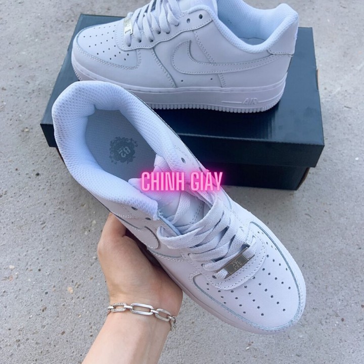 Gìay Sneaker Trắng Nam Nữ Đế Êm Thoáng Khí Hàng Loại 1 ( Freeship+ Full box + Quà tặng)