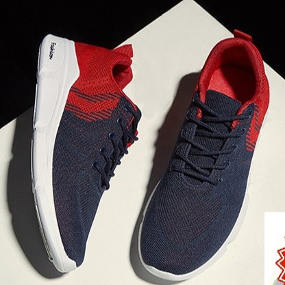 Giày Thể Thao👟 Giày Nam - Giày Sneakers Chạy Bộ Tập Thể Thao HD36 Xanh Đỏ hd36