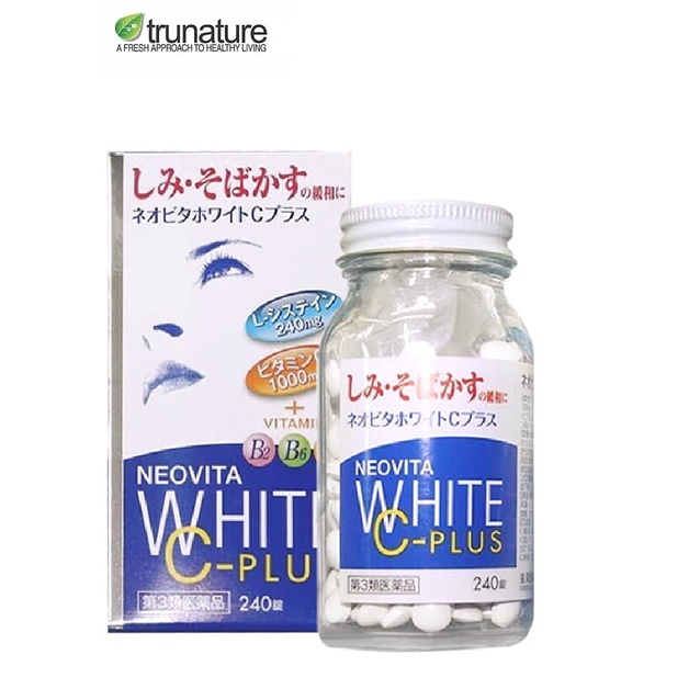 Viên uống trắng da, mờ thâm nám Vita White Plus 240 viên Nhật Bản