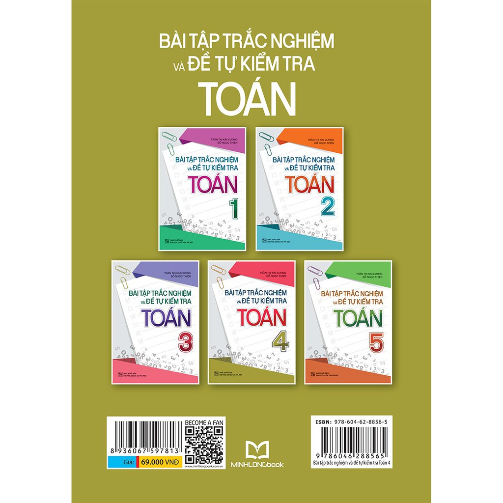 Sách: Bài Tập Trắc Nghiệm Và Đề Tự Kiểm Tra Toán 4 - TSTH