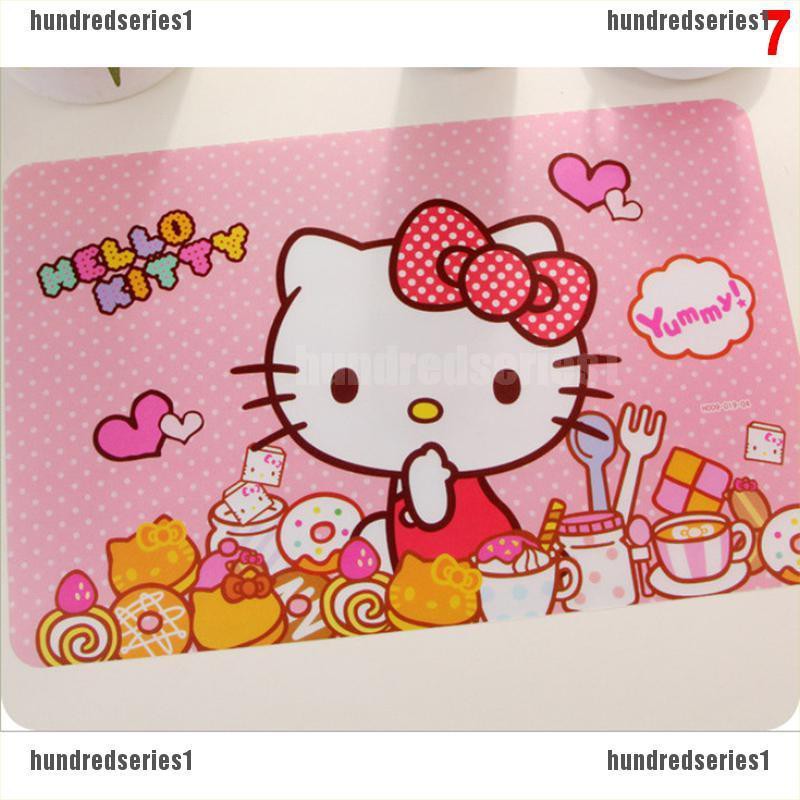 Thảm Trải Bàn Hình Hello Kitty / My Melody Đáng Yêu