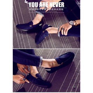 Giầy da lộn, giầy slipon GL111