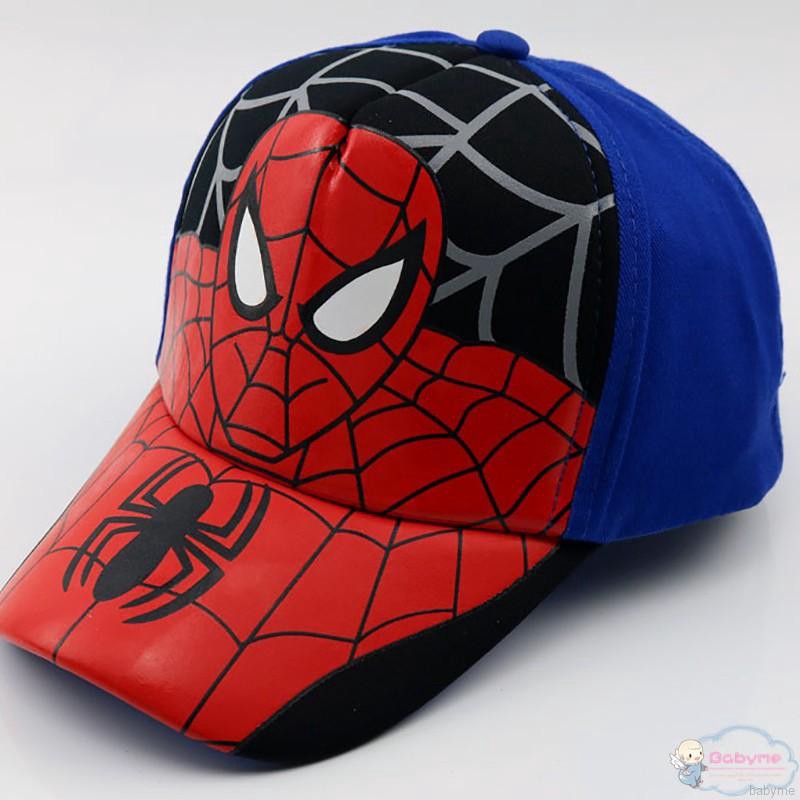 Nón lưỡi trai họa tiết Spiderman thời trang cho trẻ em