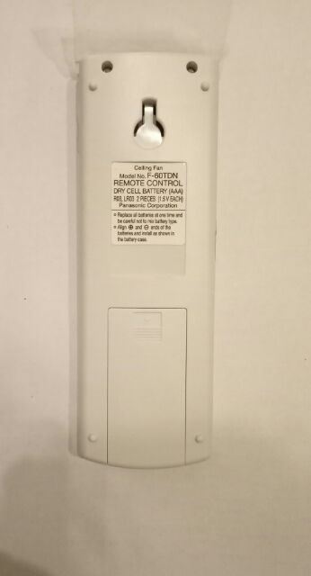 Điều khiển quạt trần 5 cánh F-60TDN