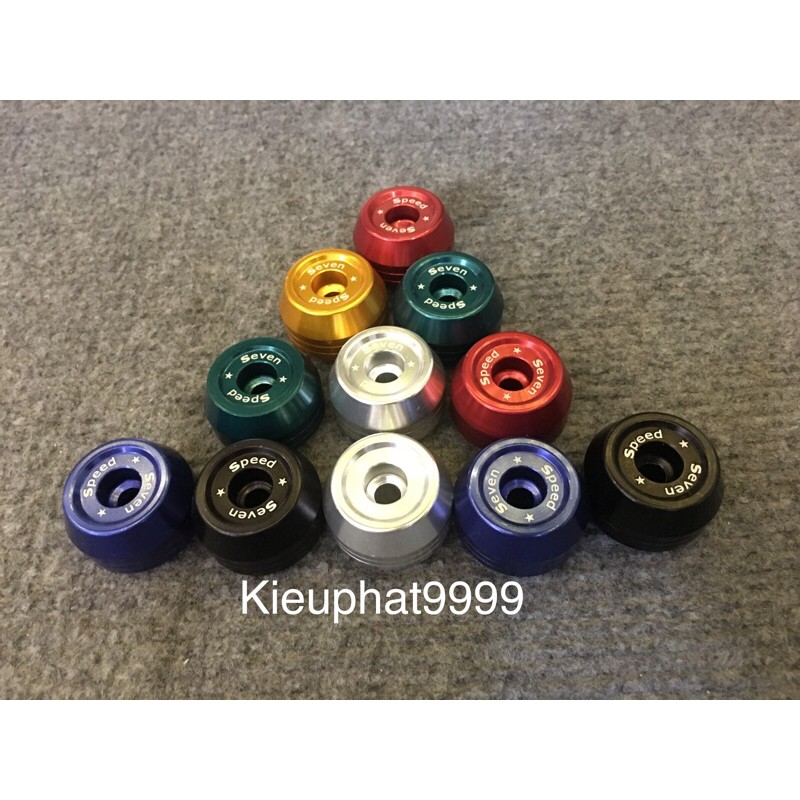Gù Tay Lái Seven Speed Đủ Màu Full Phụ Kiện Gắn Tất Cả Loại Xe