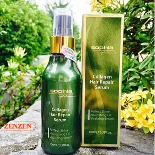 Tinh dầu Collagen dưỡng tóc, phục hồi tóc hư tổn, tóc khô xơ 100ml Hàn Quốc, Sophia Platinum