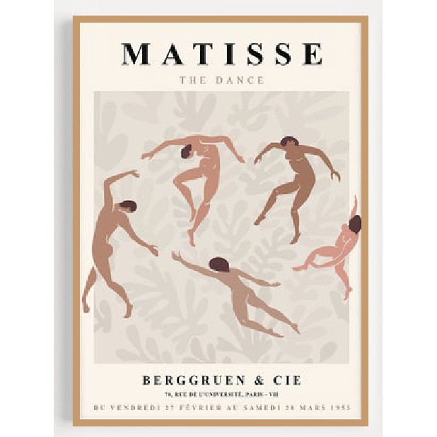 (HOT 2021)Tranh canvas chủ đề MATISSE cực HOT- Kích thước 40x60cm- Tặng kèm đinh treo tranh