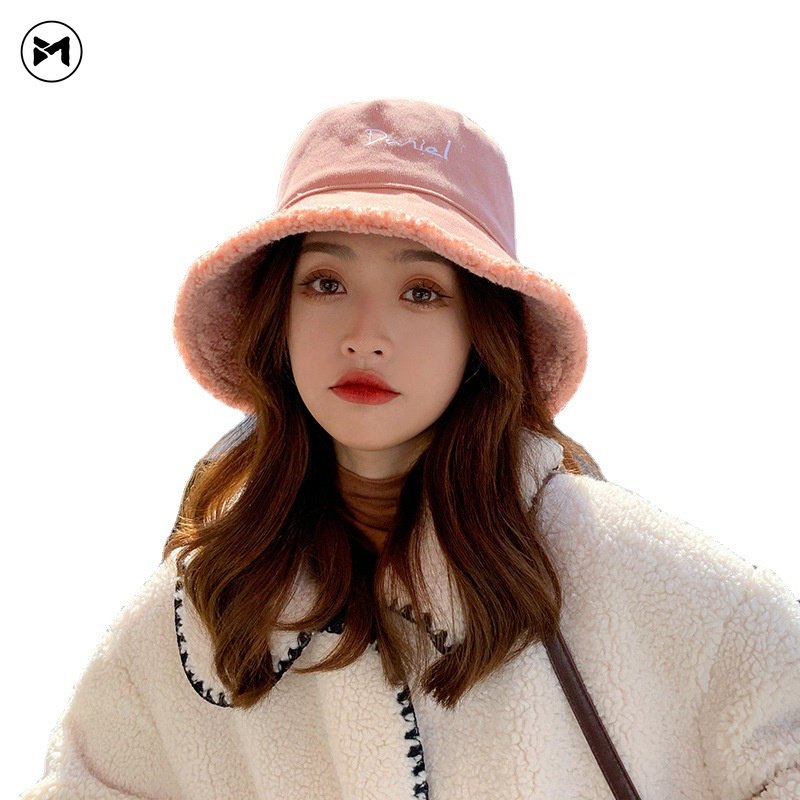 Mũ Lông Cừu Dày Dặn Bảo Vệ Tai Tháo Rời Được Thời Trang Mới 2022 Cho Nữ