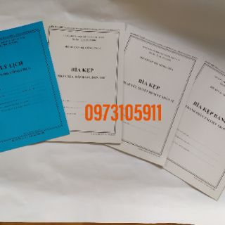 HỒ SƠ CÁN BỘ CÔNG CHỨC( 2 bộ)