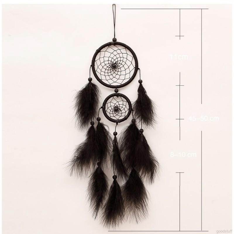 Dreamcatcher làm thủ công phối lông vũ