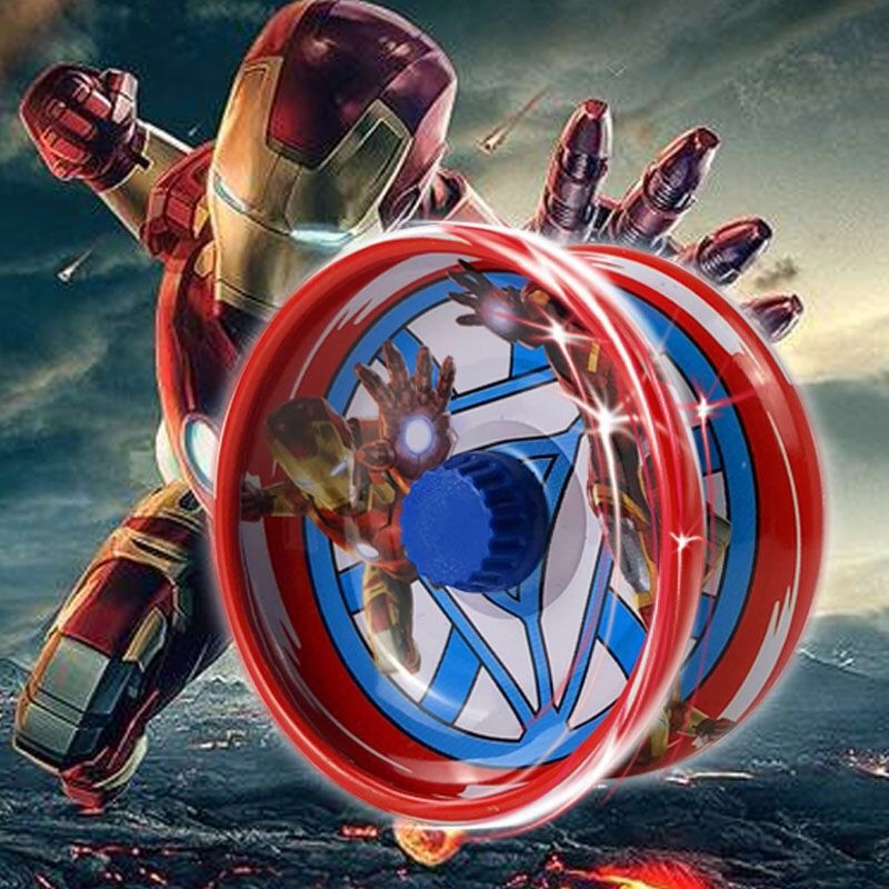 Kagonk Đồ chơi trẻ em Yoyo sắt cao cấp Avengers - Đồ chơi giải trí Zozo hình siêu anh hùng có dây (giao mẫu ngẫu nhiên)