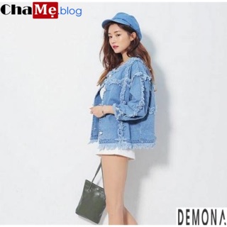 65 Áo khoác bò jean( hình ảnh chỉ mang tính chất minh hoạ live ) hàng si hàng thùng
