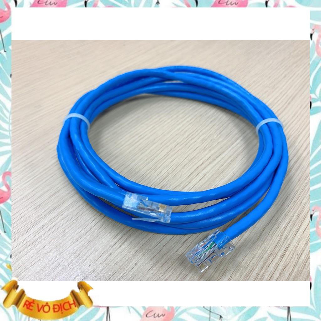 DÂY MẠNG CAT6E Bấm Sẵn 2 đầu 1m 3m 5m 10m 15m 20m 25m 30m 35m 50m - Dây Cáp mạng lan chính hãng