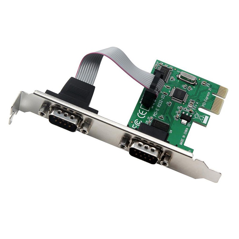 Card PCI Ex To Com RS232 Tặng 1 đèn led cắm cổng USB